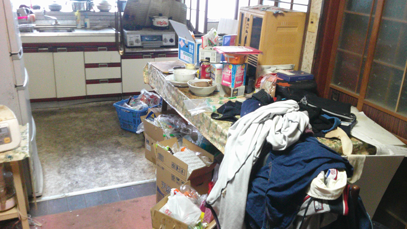 一戸建て住宅の遺品整理