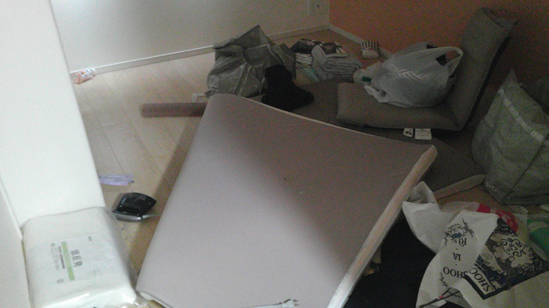 倉敷市マンション整理現場１