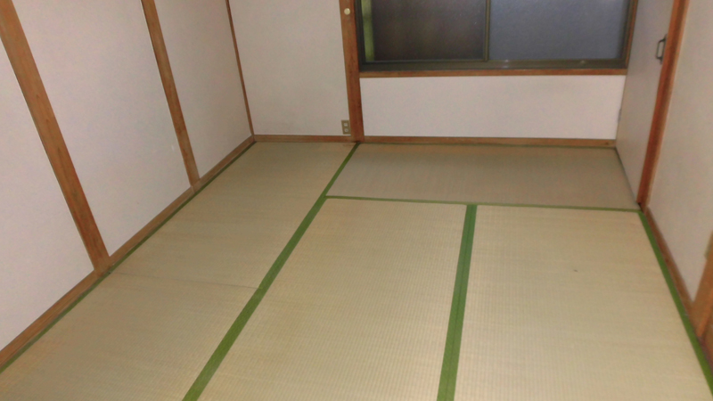 柳井市遺品整理現場 和室 作業後