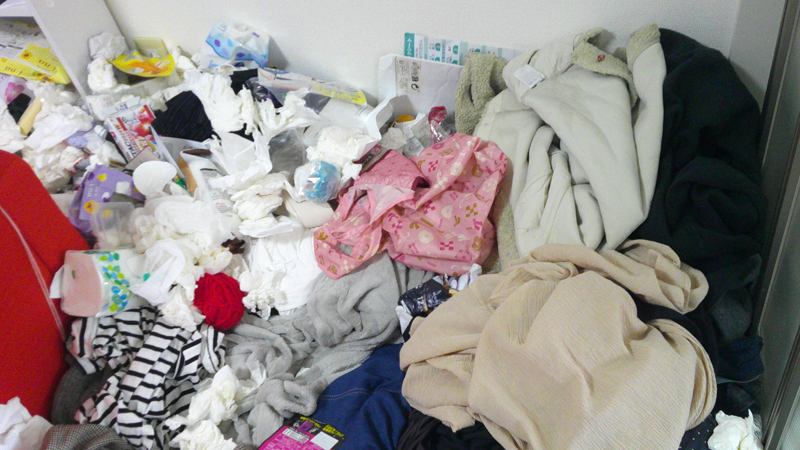 新居浜市ゴミ部屋片付け７