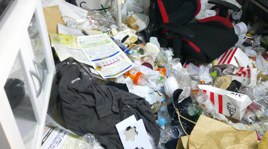 高松市ゴミ部屋片付け４