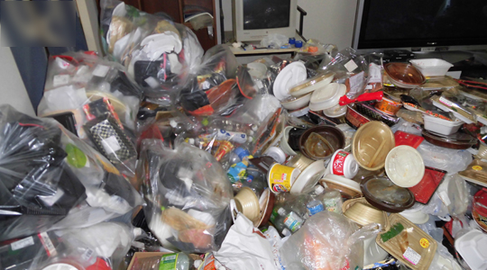 出雲市ゴミ屋敷片付け2